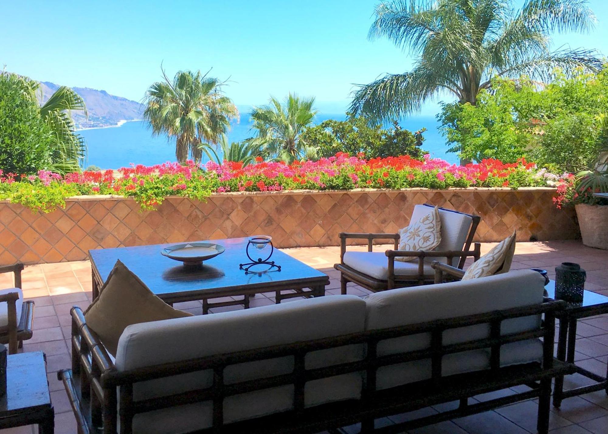Villa Lou Taormina Private Villa With Panoramic Sea View Pool Buitenkant foto