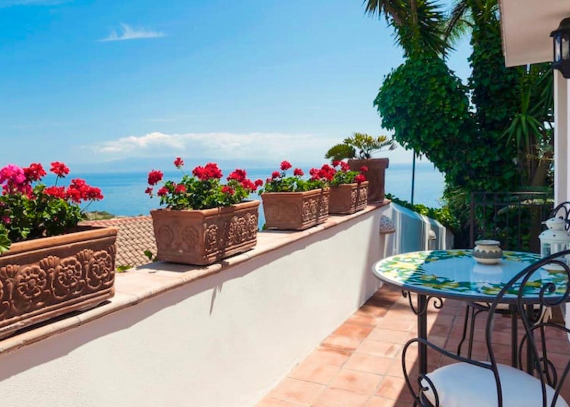Villa Lou Taormina Private Villa With Panoramic Sea View Pool Buitenkant foto
