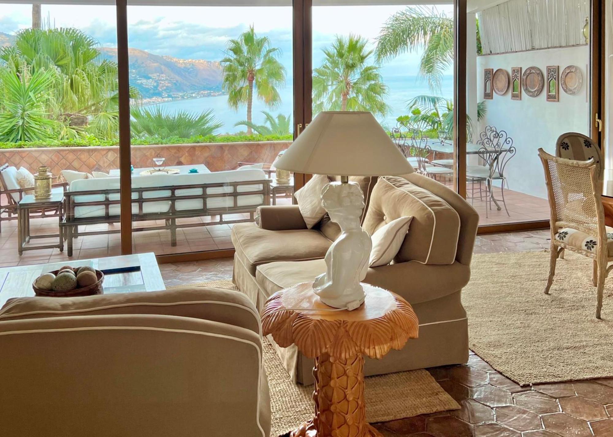 Villa Lou Taormina Private Villa With Panoramic Sea View Pool Buitenkant foto