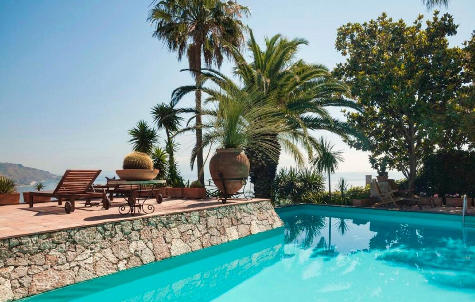 Villa Lou Taormina Private Villa With Panoramic Sea View Pool Buitenkant foto