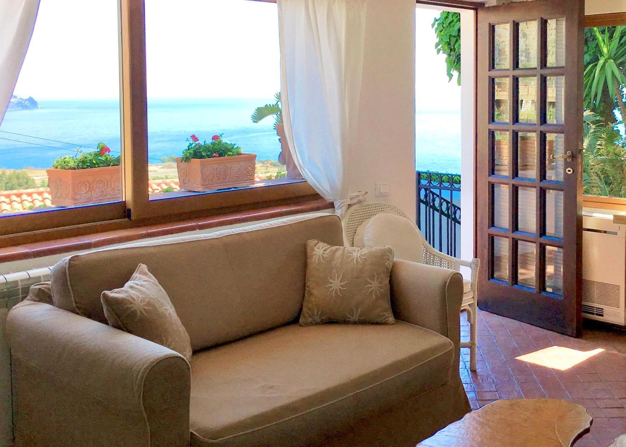 Villa Lou Taormina Private Villa With Panoramic Sea View Pool Buitenkant foto
